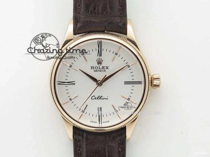 MiroTime 0413 Sophisticated Day Date 36 RG RAF 1:1 Best Edition Green Stone Dial on RG Bracelet A 1846